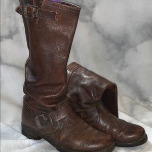 Frye Veronica slouchy leather boots
